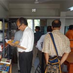 Syndicate member of the Calcutta university visits our library of  B. Ed College